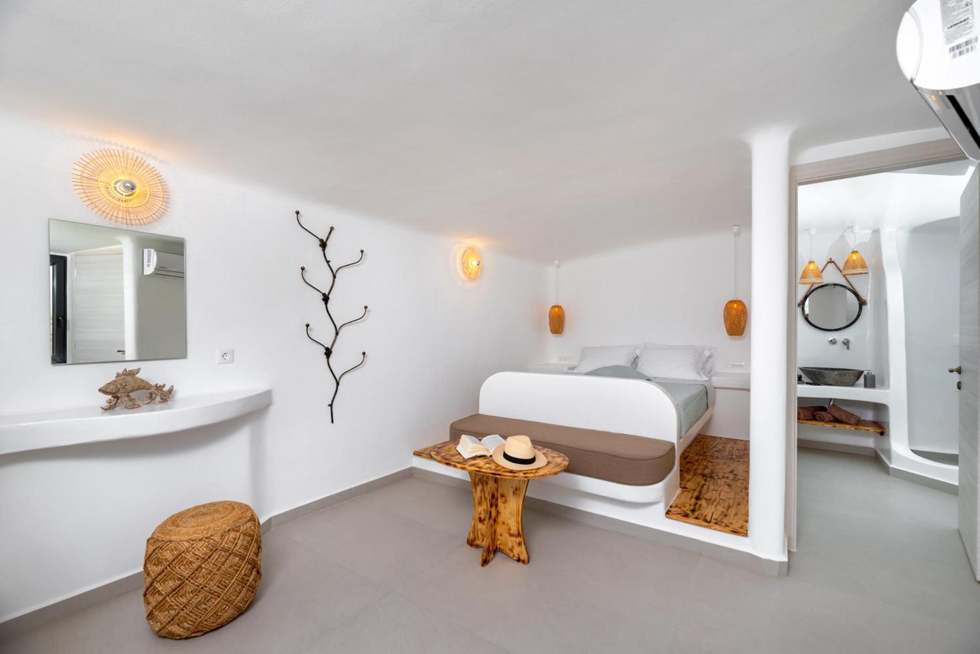 Deep Cave Suites Kontochori 费拉 外观 照片