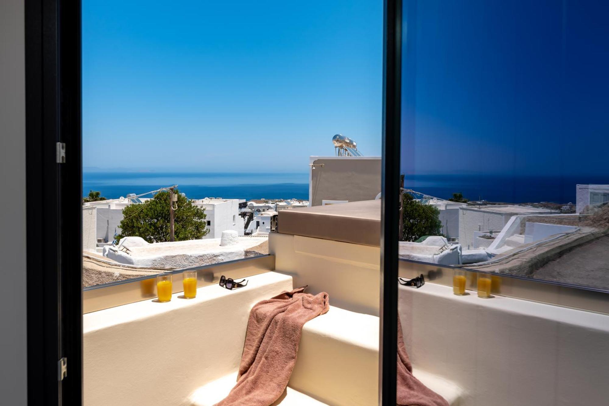 Deep Cave Suites Kontochori 费拉 外观 照片